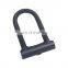 Hot sale high quality Heavy Duty Bike manganese steel Material U-lock Bicycle U Lock With Cable