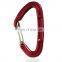JRSGS  Aluminium Carabiner Clips Wire Gate Snap Hook 12KN Customized the LOGO S7806S