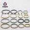 Ellipse Swivel Snap Hook Diversity Of Size Metal Oval Carabiner Snap Hook For Handbag