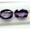 18x13mm Oval AAA Quality Natural Brazilian Amethyst 2 Pieces LOT Gems With Amazing Luster