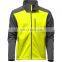 Waterproof Orange Outdoor Running Jackets Windbreaker Softshell Jacket For super soft materials for track