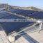 Heat pipe horizontal vacuum tube solar collector