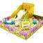 shopping mall colorful inflatable ocean ball pools with safety entertainment equipment
