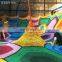 Best Selling Kids Indoor Playground Knitted Rainbow Colorful Nylon Crocheted Climbing Net
