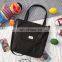 Bolsa De Custom Print Shape Logo Cotton Double Pouch Shoulder Cross Body Tote Bag Crossbody Messenger Bag