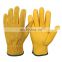 Winter Warm Men Driving Hand Labor Protection Industry Welding Safety Garden Leather Working Gloves