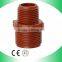 Brown colour PPH Female Bend Pipe Fittings