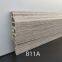 Foshan wholesale PVC wood grain baseboard waterproof baseboard factory office hotel apartment project baseboard