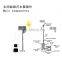 80w solar street light solar power led street light with pole