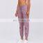 Wholesale custom woven fabric wholesale womens drawcord high waisted sports workout gym wear lightweight jogger pants