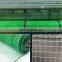 Green Color Japanese Style Commercial Chicken Fence Netting  With Poles