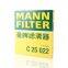 Original Genuine MANN Cabin Filter Car Engine Filter C25022 16546-JN30A For Nissan