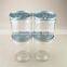 280ml plastic food grade pet can for dry food with aluminium ring pull lids