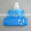 China factory custom foldable plastic drinking water bag with spout and hook