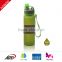 500ml / 16oz Hot Sale Foldable Silicone Water Bottle with Twist Lid,Outdoor Bottle BPA Free, Silicone Molds,LFGB                        
                                                Quality Choice