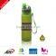 2015 New 500ml/16oz Collapsible Silicone Water Bottle, with Screw Lid Platinum material,Sports drinking Water Bottle                        
                                                Quality Choice