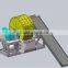 high quality Tyre crushing machine into rubber powder from tire recycling