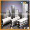 6005/6061 T5/T6 aluminum extrusion hollow profiles manufacturer