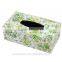 Customized Decorative PU Leather tissue box, stylish promotional pu leather tissue box