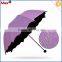 China Supplier 3 Folding Colour Changing Umbrellachange Color When Wet Umbrella