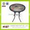 Wholesale outdoor garden mosaic metal table patio outddor mosaic furniture metal table