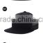 Wholesale new desin plain flat bill black trucker hats