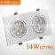 2 Light LED Ceiling Light Grille Lamp 6w 10W 14w 18w 24w 30w 36w LED Downlight