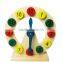 Early Learning Centre Time Concept Teaching Wooden Toy Clock for kids