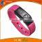 Bluetooth v4.0 silicone Smart Wristband Pedometer with IP67 waterproof
