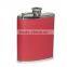 6oz 201ss or 304ss Leather Hip Flask Gift