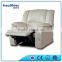 HEALTHTEC white genuie leather sofa recliner