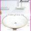 Wholesale cheap price Bathroom Ceramic Sanitary Ware 19"Under Washing Basin White