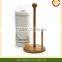 Bamboo Paper Towel Holder