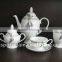 15pcs decal bone china tea sets