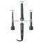 interchangeable hair curling iron with 3 different sizes barrells
