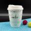 8oz disposable paper cup for hot drink with lid