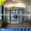 2 wing automatic revolving door, security glass, aluminium frame, CE UL certificate