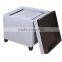 Rattan storage ottoman with table function FD-K301