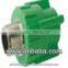 Male Thread Coupler - PPR Pipes and Fittings - Green