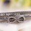 China jewelry wholesale gold plated rope zinc alloy rhinestone infinity charm bracelet                        
                                                                                Supplier's Choice