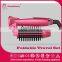 MINI hair iron brush, MINI travel hair iron brush, foldable hair iron brush