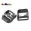 1" Plastic Ladder Lock Slider Buckle Adjustable Black for Backpack Straps #FLC469-B