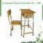 A type Wooden double seats school desk double student student desk and chair Student Shelf Desk and Chair