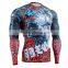Full custom short sleeve men women or baby rashguard for swimming