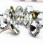 fashion girl dress crystal rhinestone button
