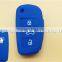 Silicone key Cover Skin Jacket fit for 3 Button Remote silicone car key cover case                        
                                                Quality Choice
