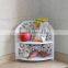Kitchen helper unique kitchen furniture home decorative spice rack wooden fruit rack