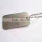 manufacturers selling new design metal dog tag necklace