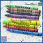 Wholesale environmental school 8 color crayon into paper box for art