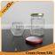 Hot Sale 220ml Hexagonal Glass Honey Jar With Screw Cap